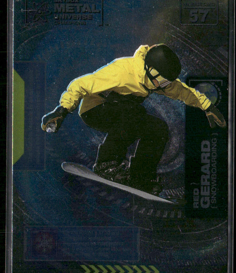 Red Gerard 2021 SkyBox Metal Universe Champions #57 front