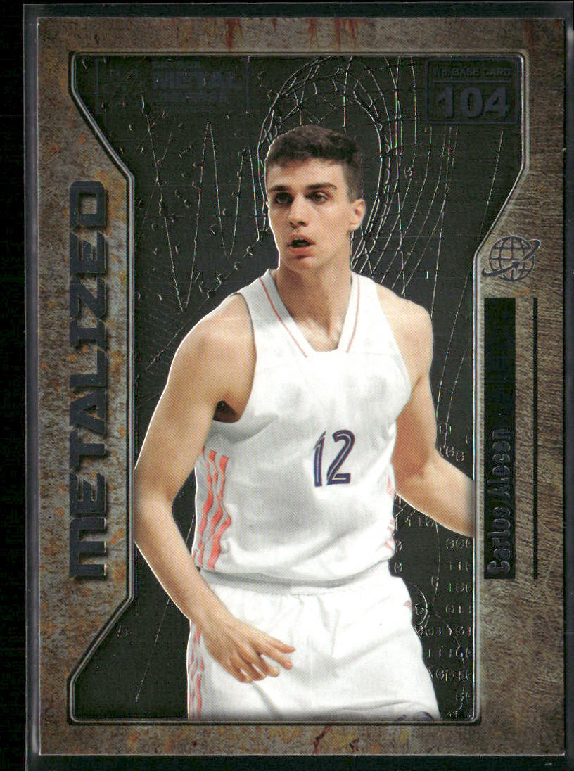 Carlos Alocen 2021 SkyBox Metal Universe Champions #104 front