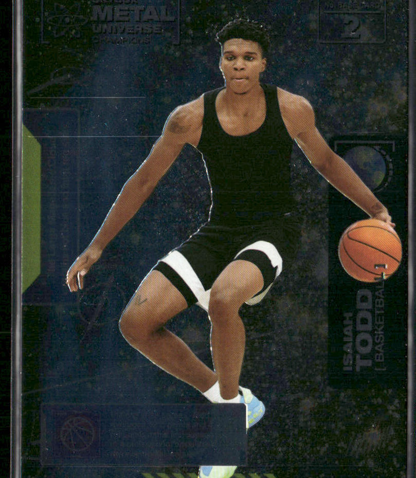 Isaiah Todd 2021 SkyBox Metal Universe Champions #2
