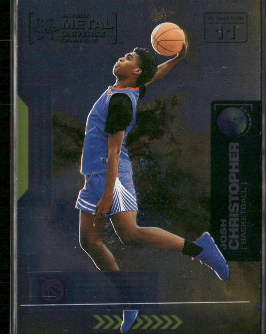 Josh Christopher 2021 SkyBox Metal Universe Champions #11
