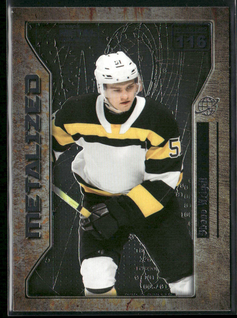 Shane Wright 2021 SkyBox Metal Universe Champions #116 front