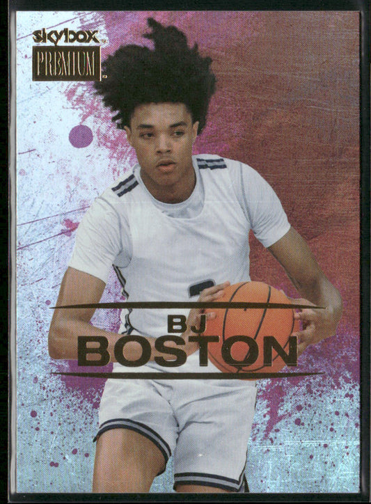 BJ Boston 2021 SkyBox Metal Universe Champions Skybox Premium #S-47