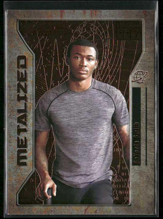 DeVonta Smith 2021 SkyBox Metal Universe Champions Copper #117