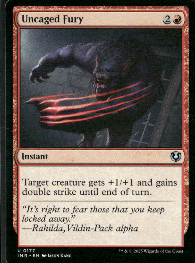 Uncaged Fury Innistrad Remastered #177 Uncommon