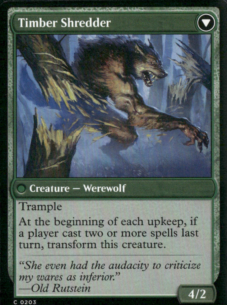 Hinterland Logger Innistrad Remastered #203 Common