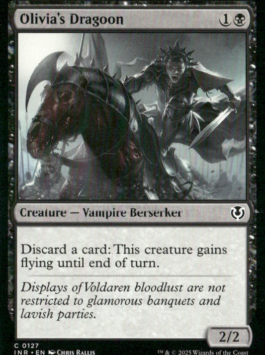 Olivia's Dragoon Innistrad Remastered #127 Common