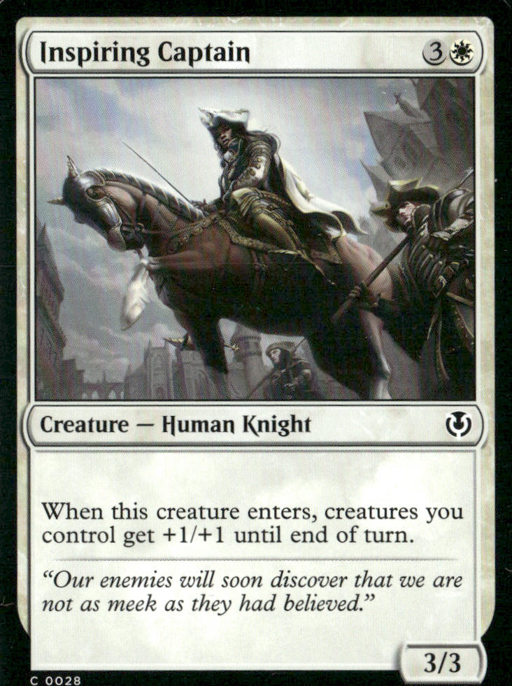 Inspiring Captain Innistrad Remastered #28 Common