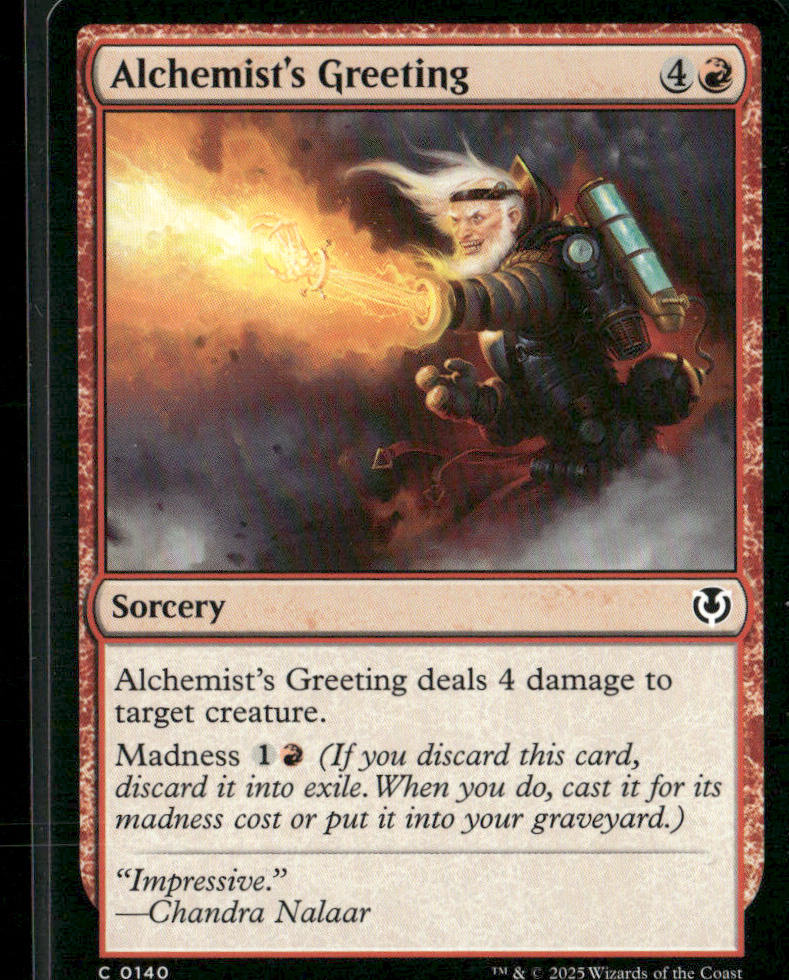 Alchemist's Greeting Innistrad Remastered #140 Common