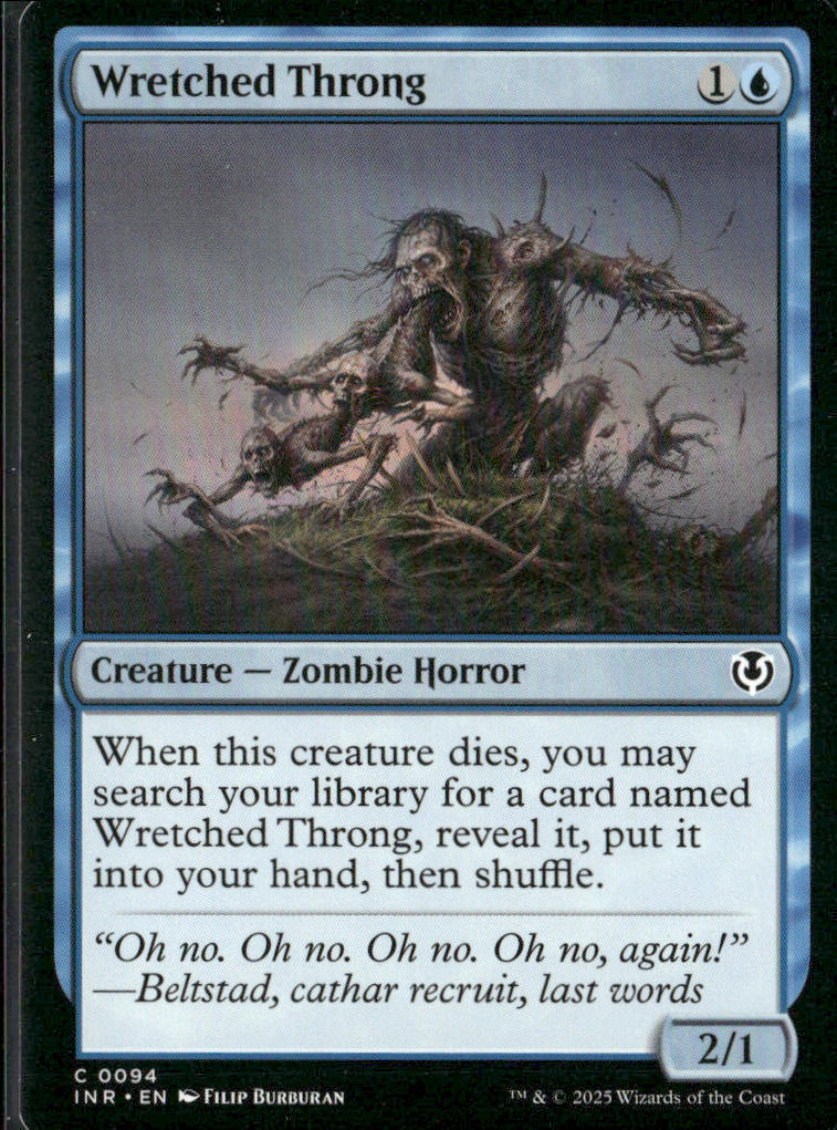 Wretched Throng Innistrad Remastered #94 Common