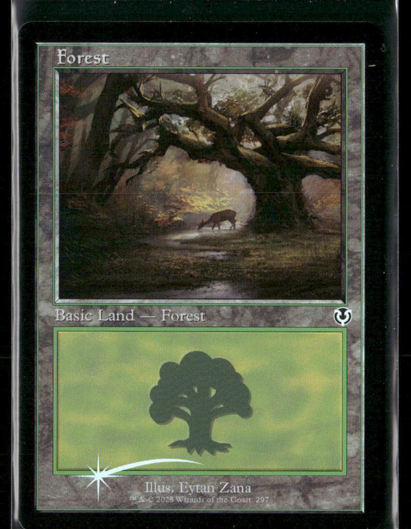 Forest (297) (Retro Frame) Innistrad Remastered #297 Land Foil