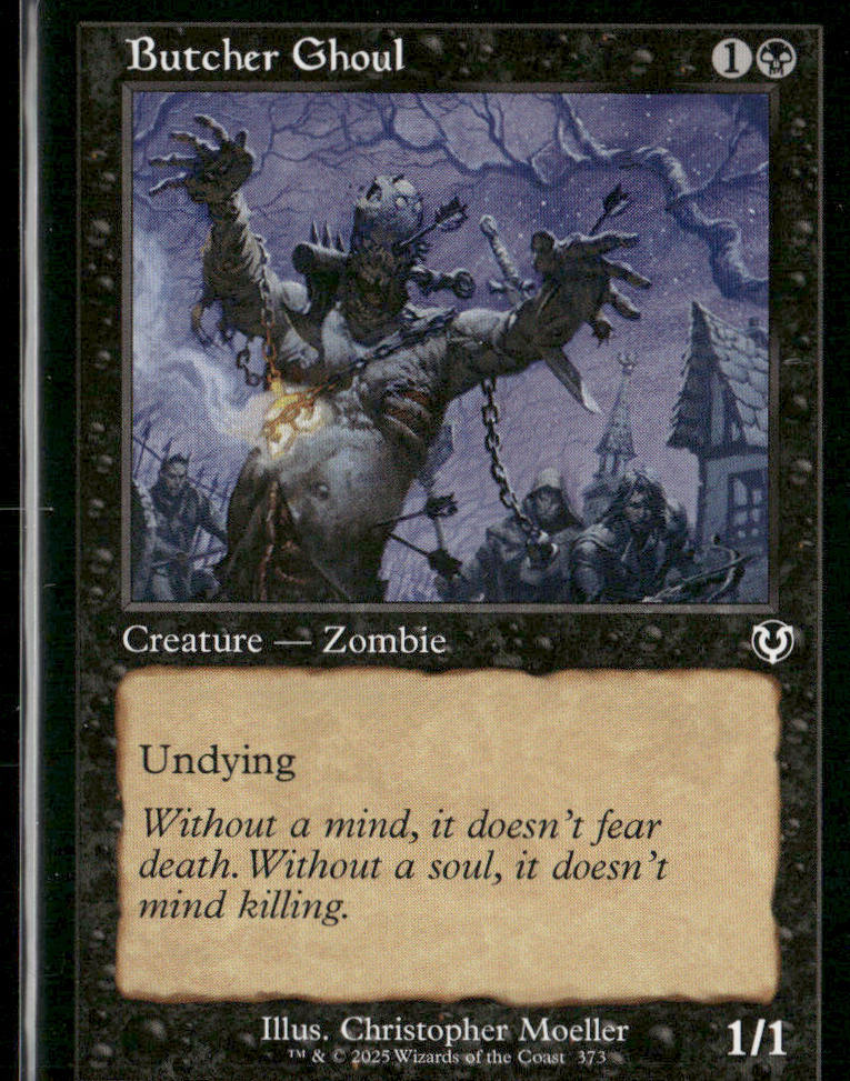 Butcher Ghoul (Retro Frame) Innistrad Remastered #373 Common