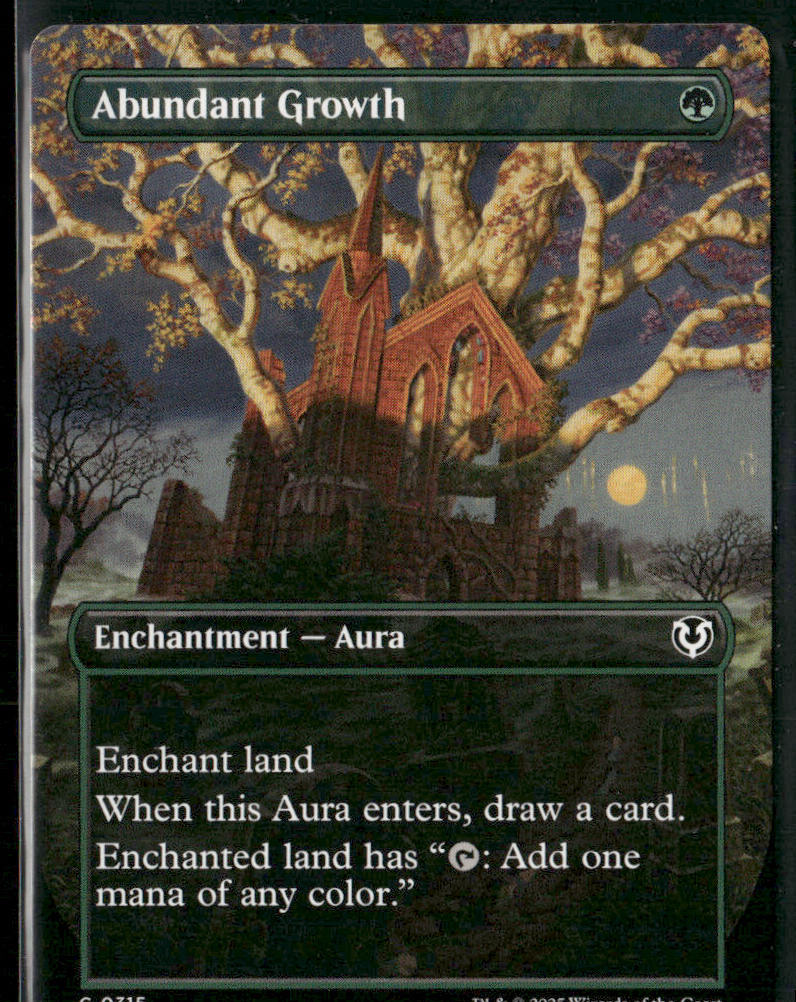 Abundant Growth (Borderless) Innistrad Remastered #315 Common