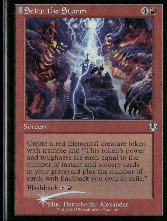 Seize the Storm (Retro Frame) Innistrad Remastered #401 Common Foil