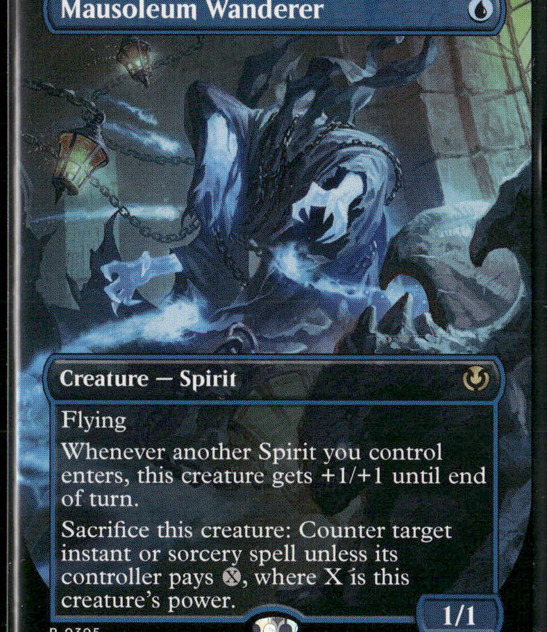 Mausoleum Wanderer (Borderless) Innistrad Remastered #305 Rare