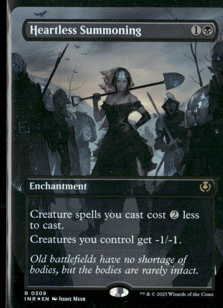 Heartless Summoning (Borderless) Innistrad Remastered #309 Rare Foil