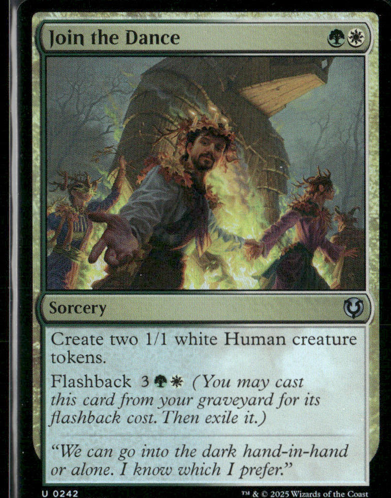 Join the Dance Innistrad Remastered #242 Uncommon Foil