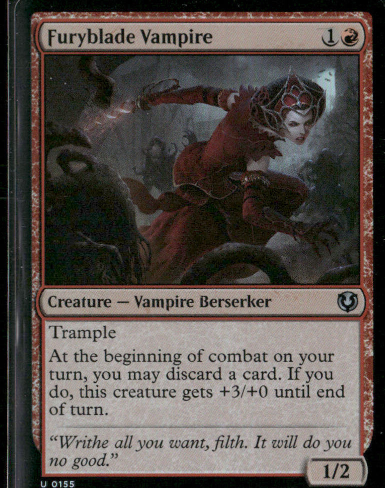 Furyblade Vampire Innistrad Remastered #155 Uncommon Foil