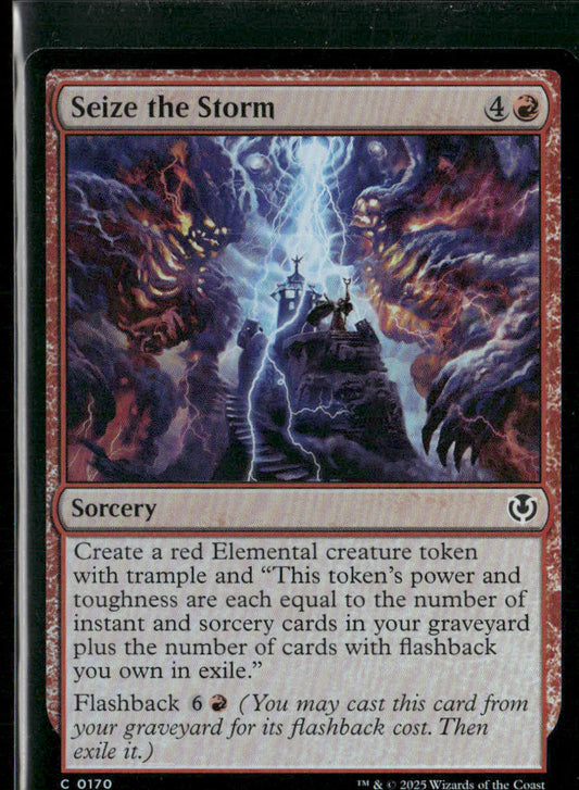 Seize the Storm Innistrad Remastered #170 Common Foil