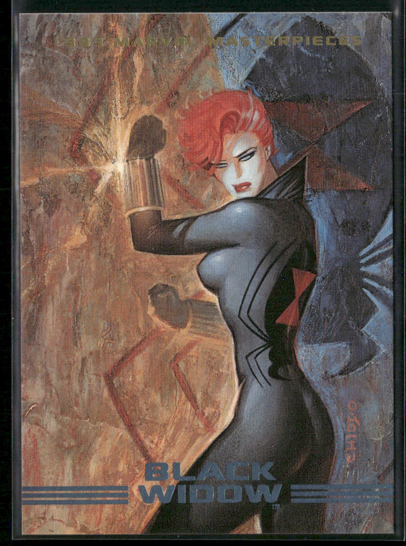 Black Widow 1993 SkyBox Marvel Masterpieces #67
