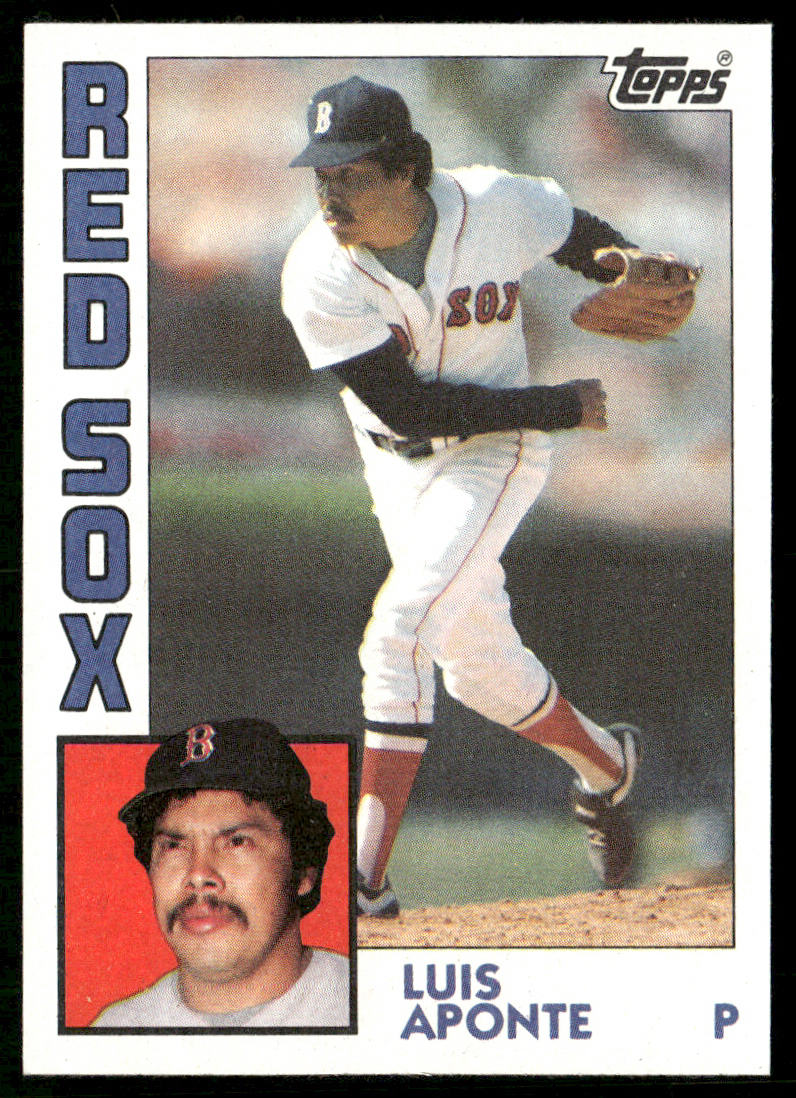 Luis Aponte 1984 Topps #187 Boston Red Sox