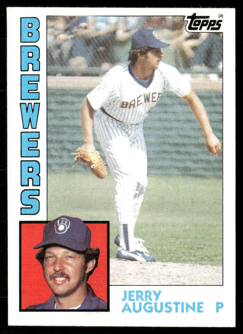 Jerry Augustine 1984 Topps #658 Milwaukee Brewers