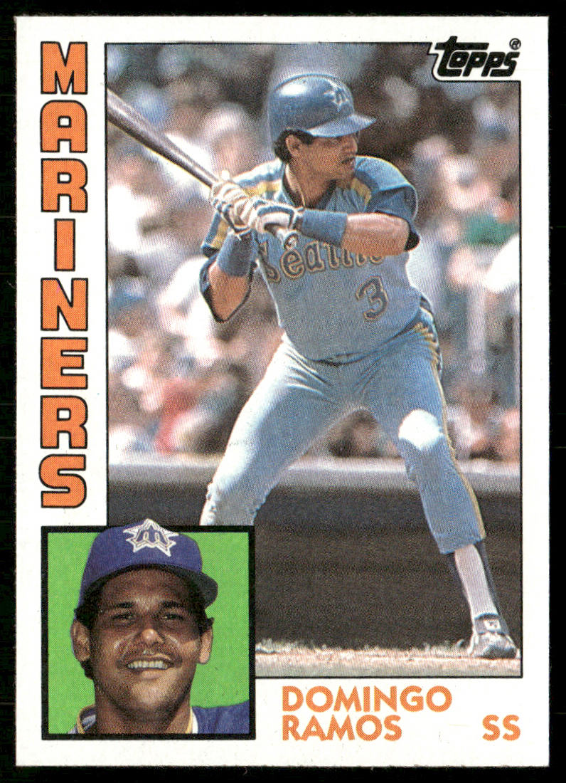 Domingo Ramos 1984 Topps #194 RC Seattle Mariners