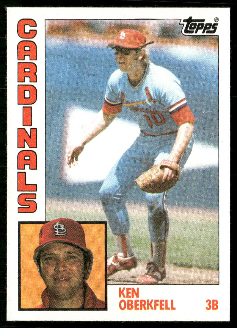 Ken Oberkfell 1984 Topps #102 St. Louis Cardinals