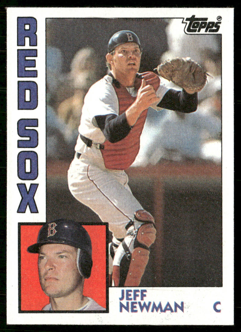 Jeff Newman 1984 Topps #296 Boston Red Sox