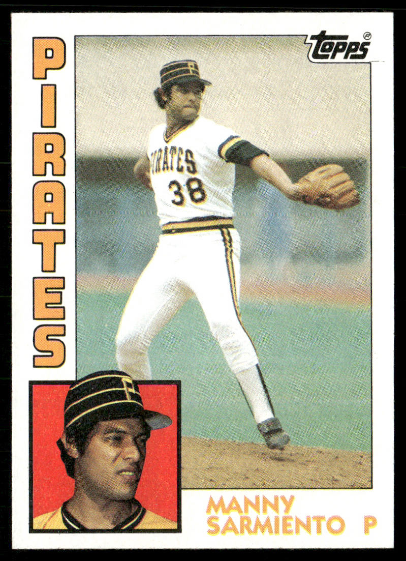 Manny Sarmiento 1984 Topps #209 Pittsburgh Pirates