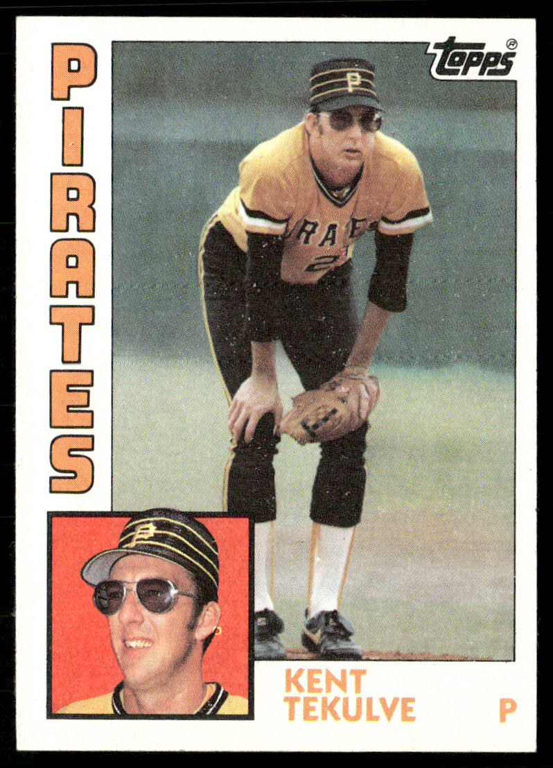 Kent Tekulve 1984 Topps #754 Pittsburgh Pirates