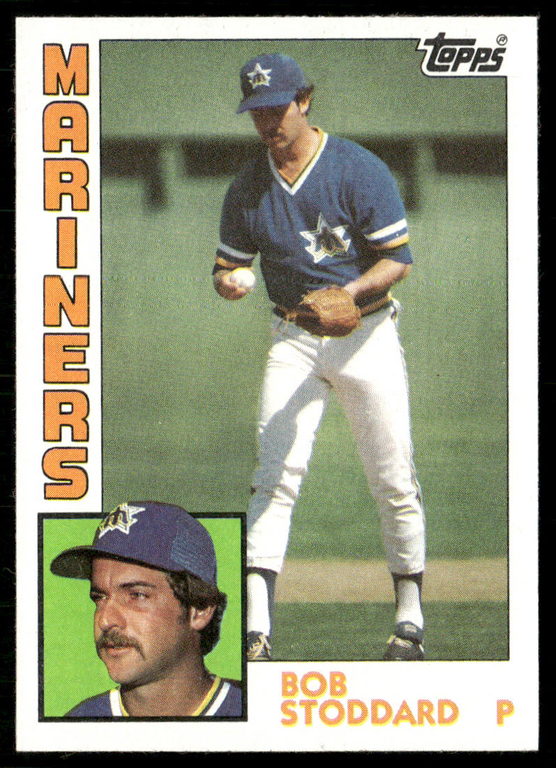 Bob Stoddard 1984 Topps #439 Seattle Mariners