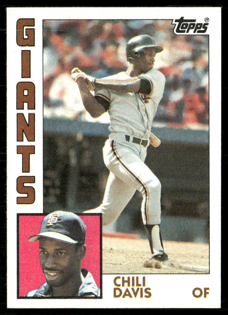 Chili Davis 1984 Topps #494 San Francisco Giants