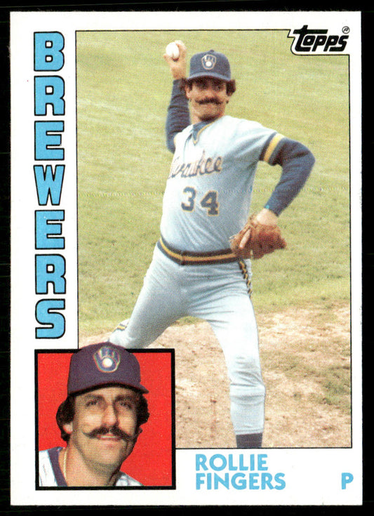 Rollie Fingers 1984 Topps #495 Milwaukee Brewers