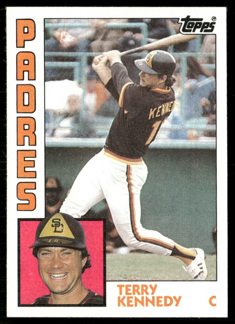 Terry Kennedy 1984 Topps #455 San Diego Padres