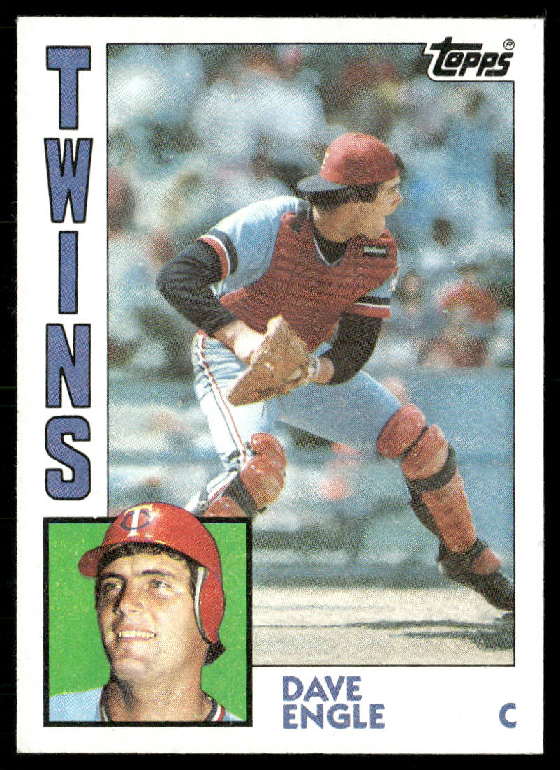 Dave Engle 1984 Topps #463 Minnesota Twins