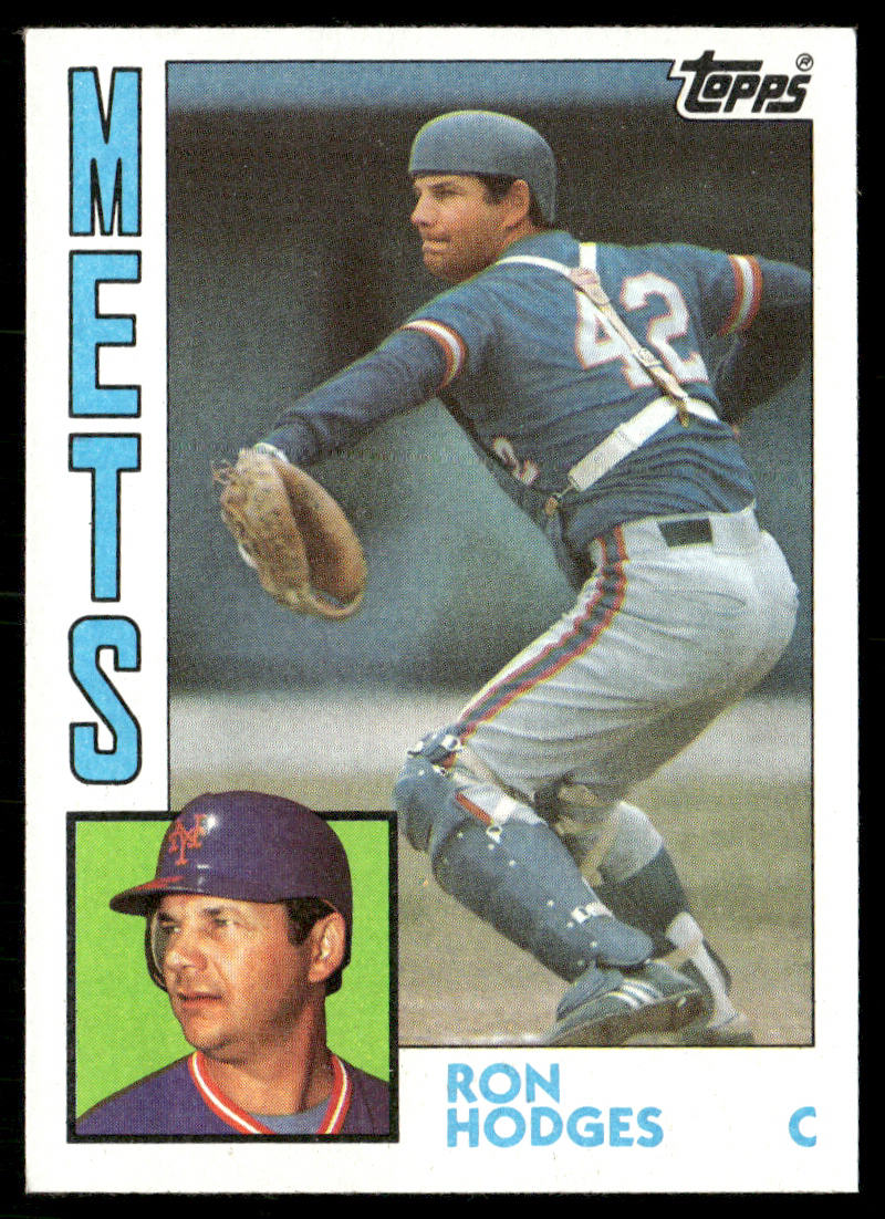 Ron Hodges 1984 Topps #418 New York Mets