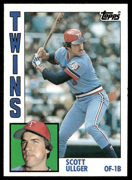 Scott Ullger 1984 Topps #551 RC Minnesota Twins