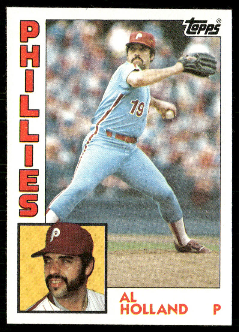 Al Holland 1984 Topps #564 Philadelphia Phillies