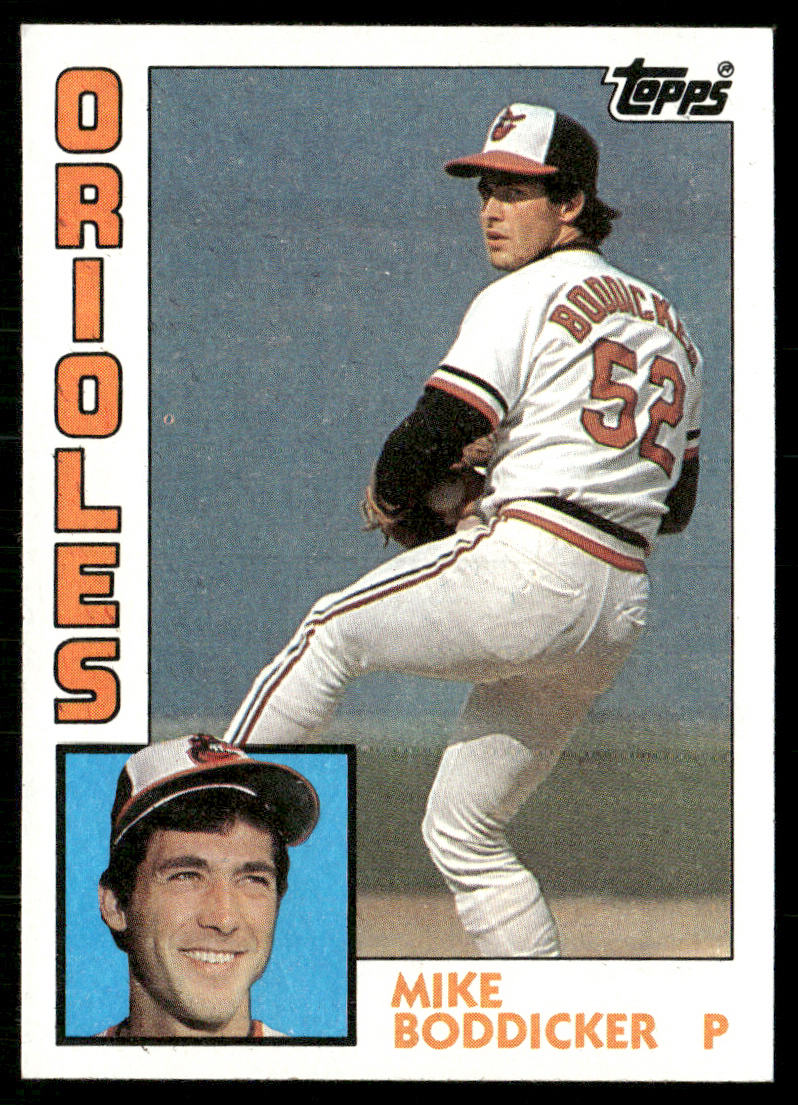 Mike Boddicker 1984 Topps #191 Baltimore Orioles