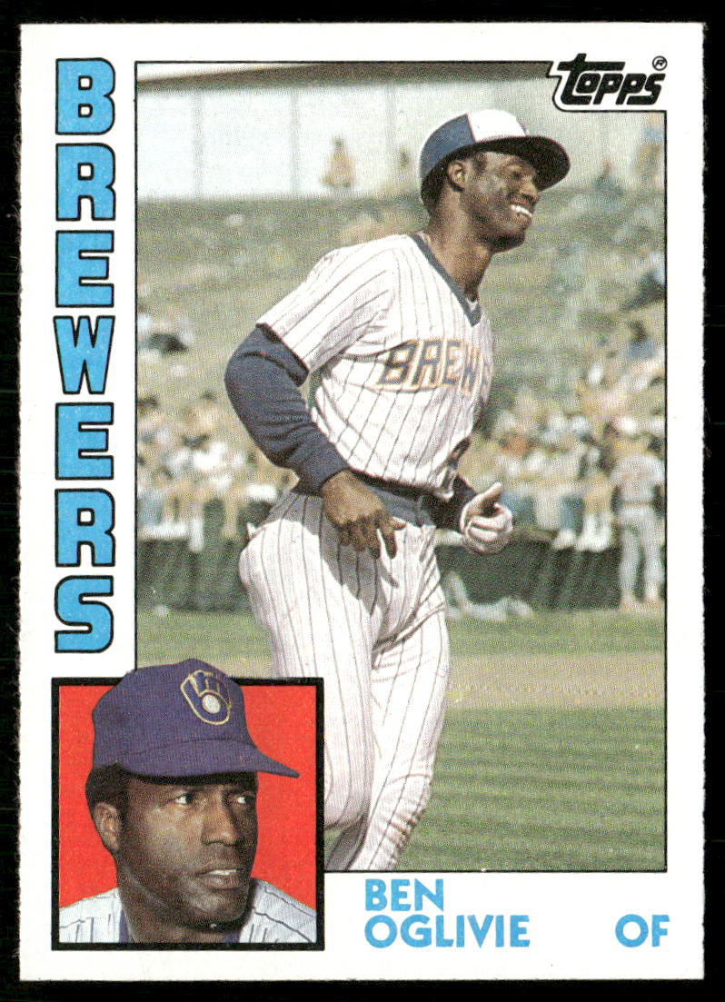 Ben Oglivie 1984 Topps #190 Milwaukee Brewers