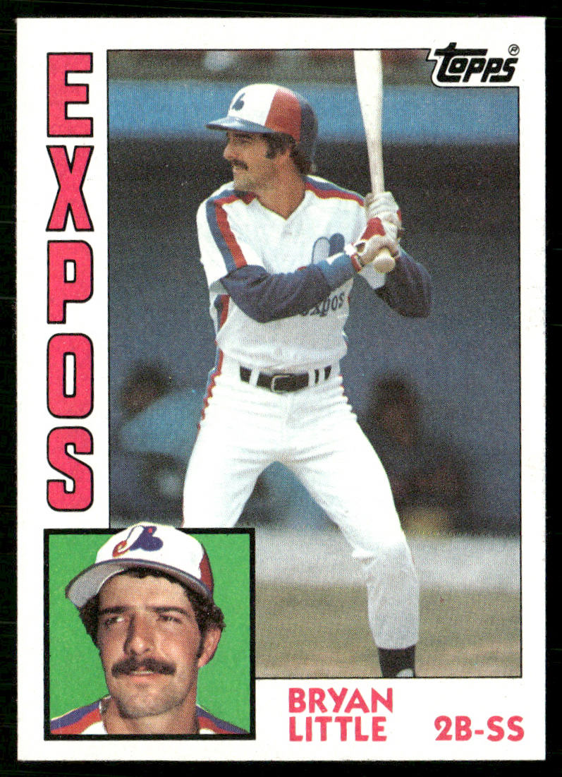 Bryan Little 1984 Topps #188 RC Montreal Expos