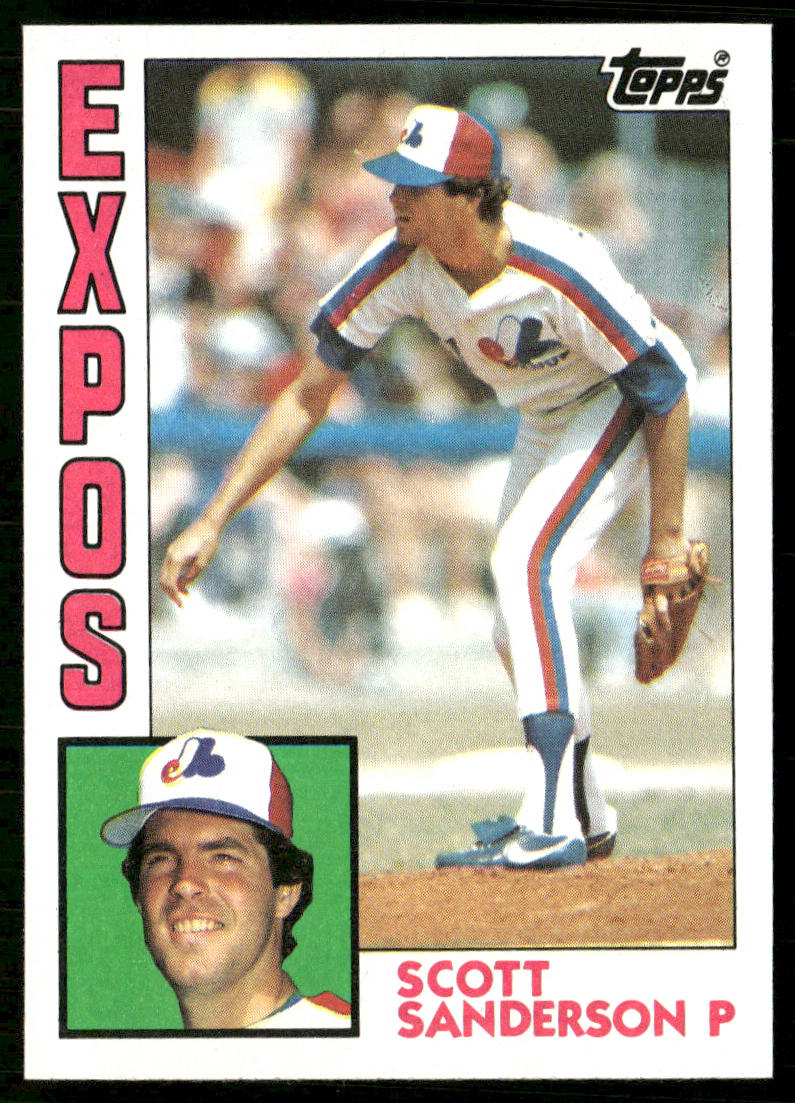 Scott Sanderson 1984 Topps #164 Montreal Expos