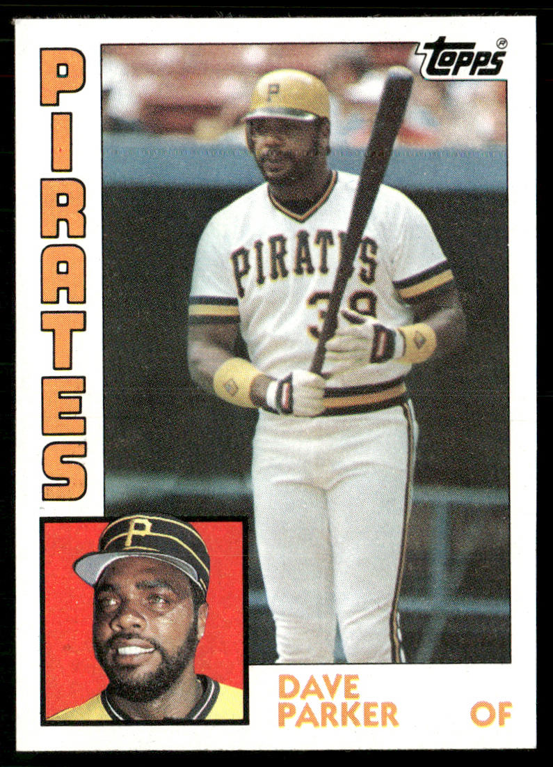 Dave Parker 1984 Topps #775 Pittsburgh Pirates