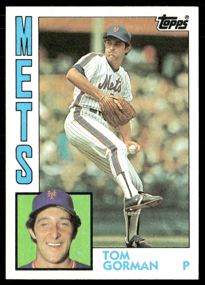 Tom Gorman 1984 Topps #774 RC New York Mets