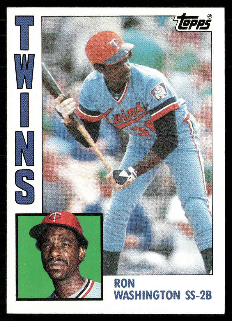 Ron Washington 1984 Topps #623 Minnesota Twins