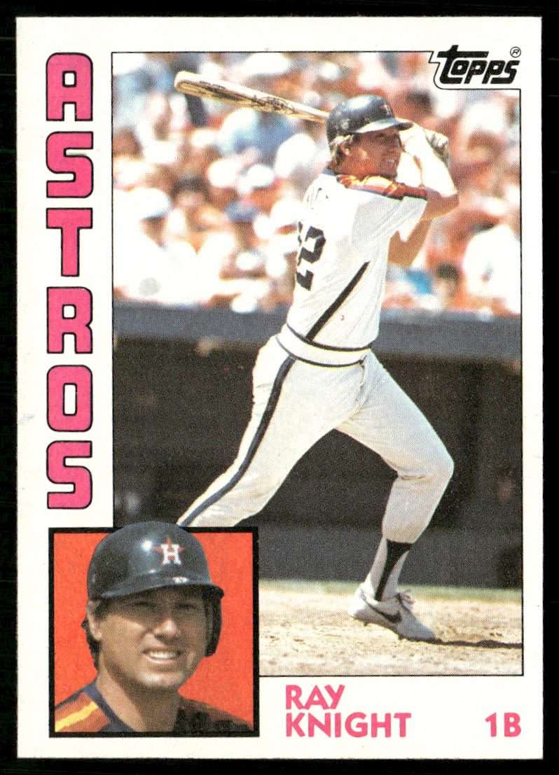Ray Knight 1984 Topps #660 Houston Astros