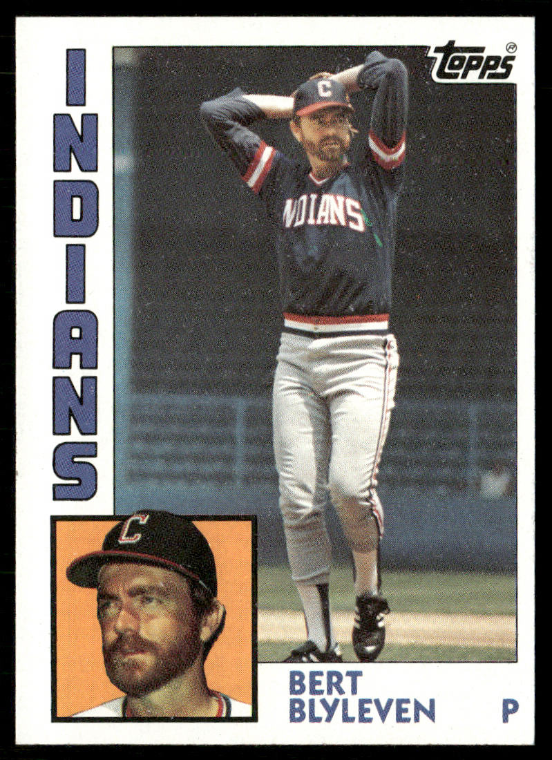 Bert Blyleven 1984 Topps #789 Cleveland Indians
