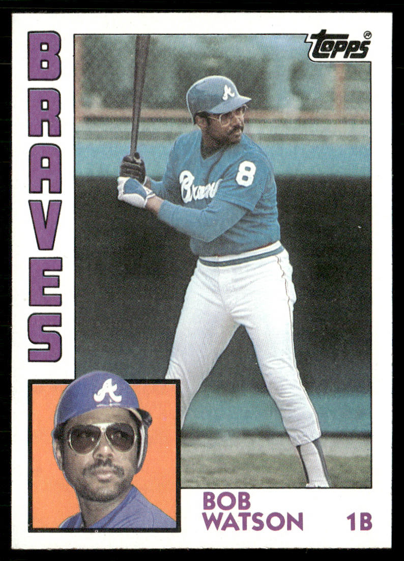 Bob Watson 1984 Topps #739 Atlanta Braves