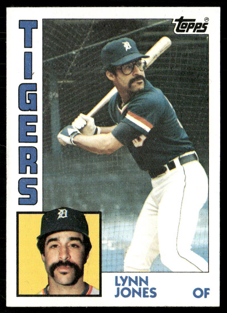 Lynn Jones 1984 Topps #731 Detroit Tigers