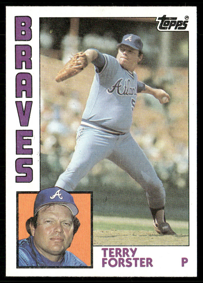 Terry Forster 1984 Topps #791 Atlanta Braves
